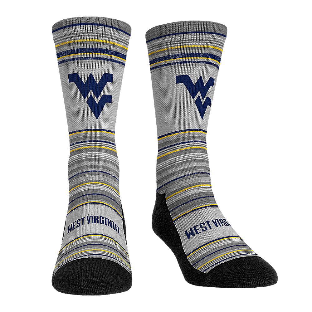 Rock 'Em Socks Rock 'Em Socks West Virginia Mountaineers - Heather Classics — main product shot