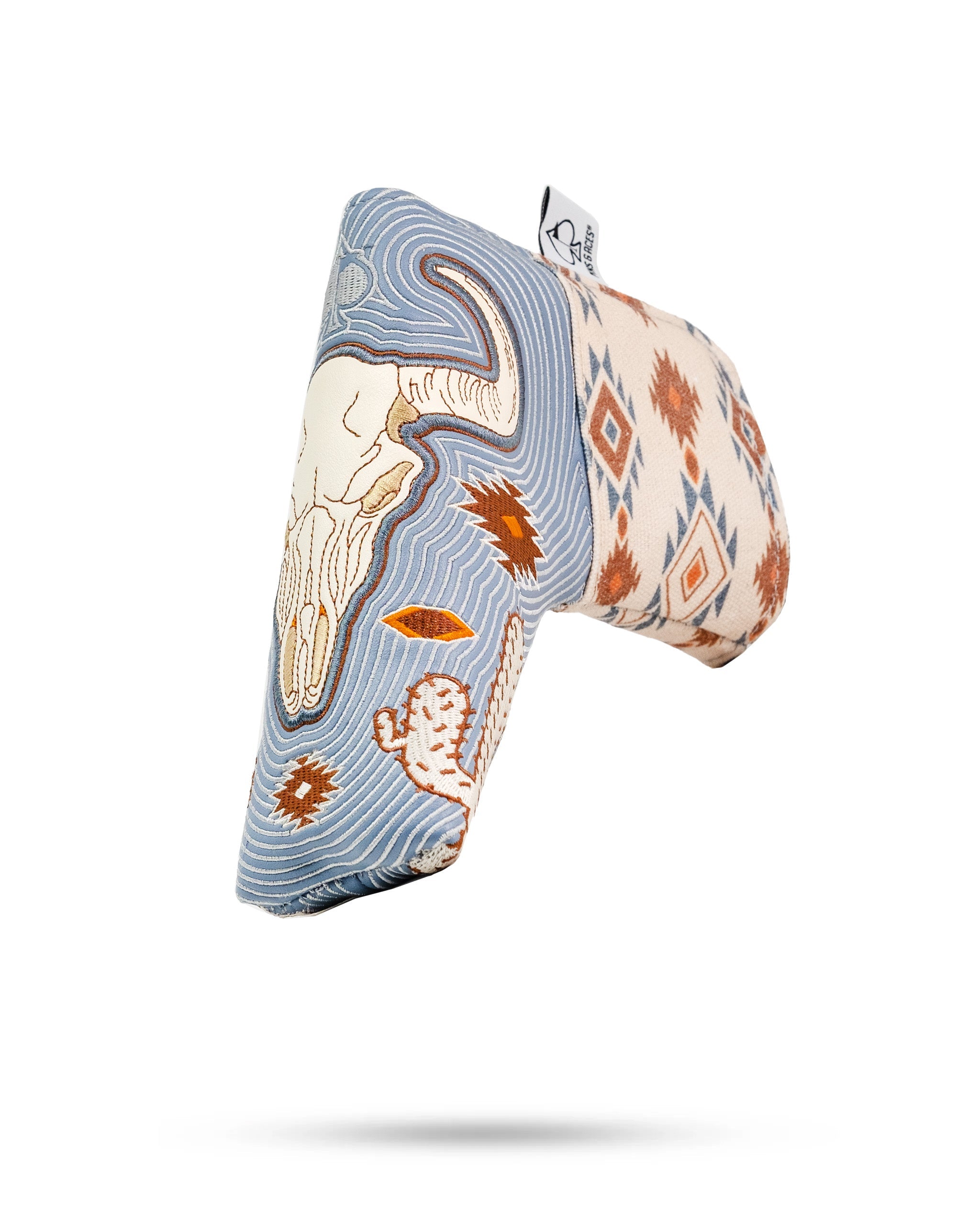 Pins and Aces Western Aesthetic - Blade Putter Cover — main product shot