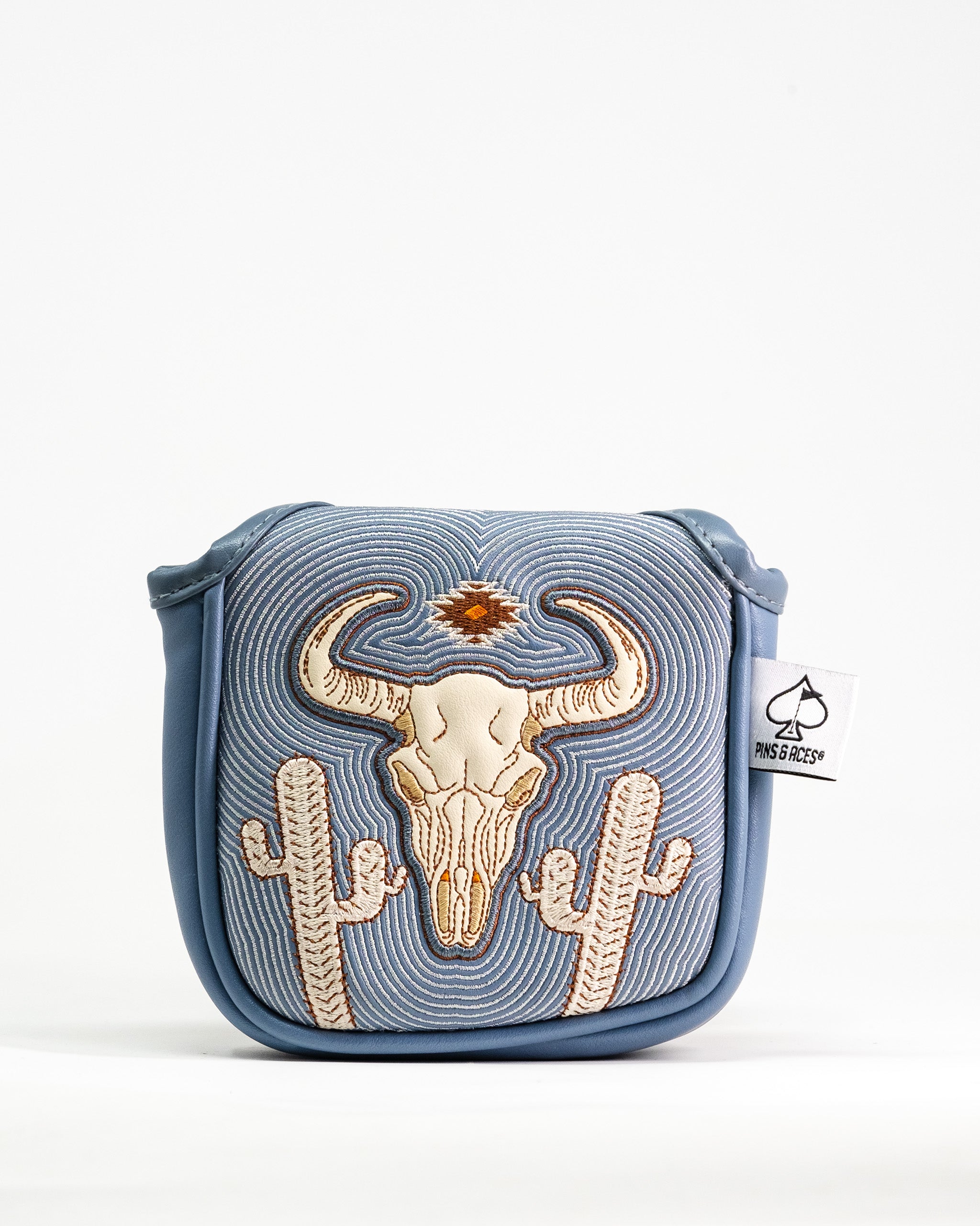 Pins and Aces Western Aesthetic - Mallet Putter Cover — product on model