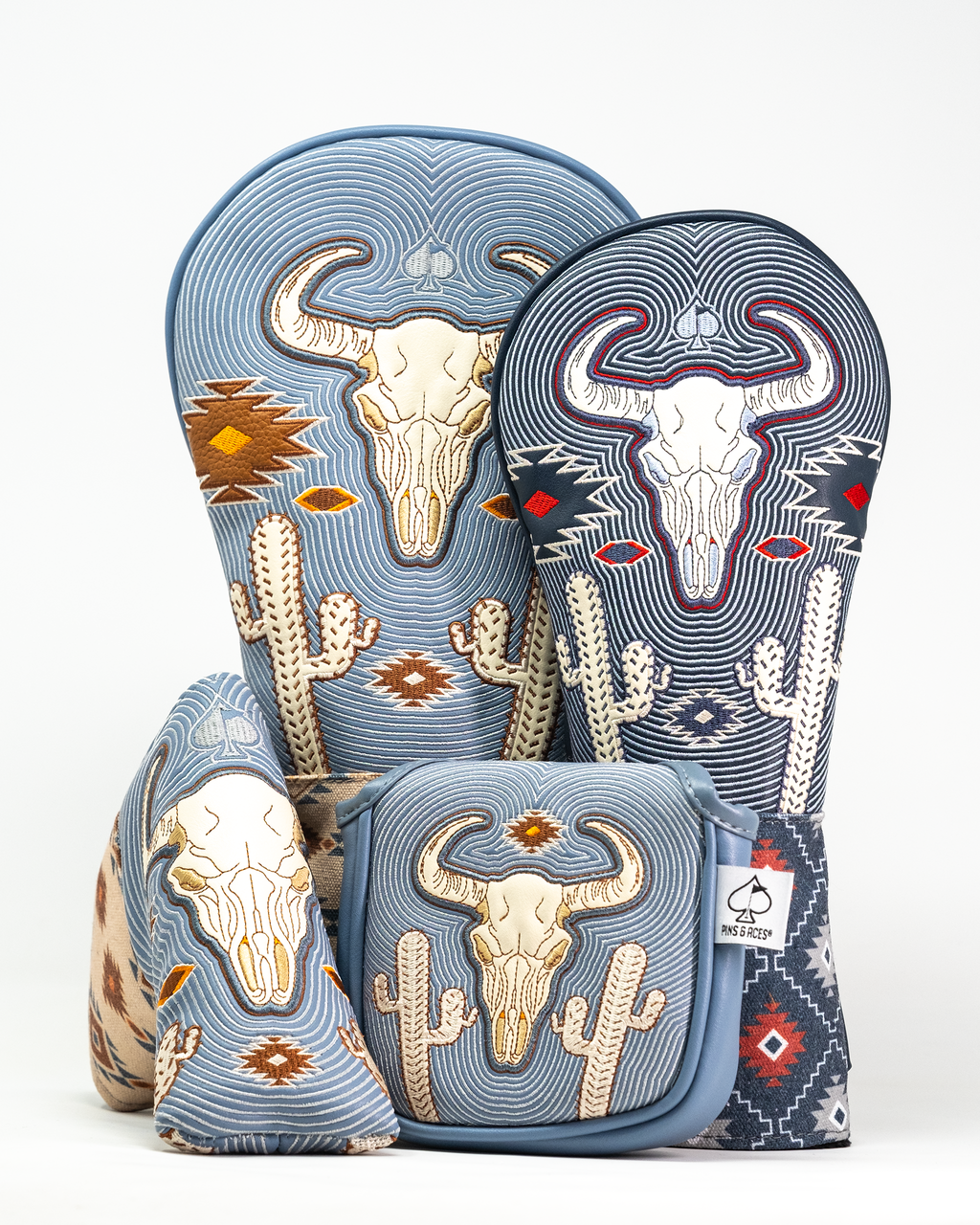 Pins and Aces Western Aesthetic - Blade Putter Cover — lifestyle context