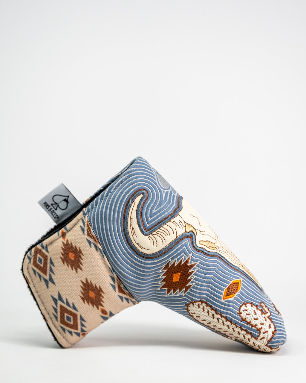 Pins and Aces Western Aesthetic - Blade Putter Cover — flat-lay composition