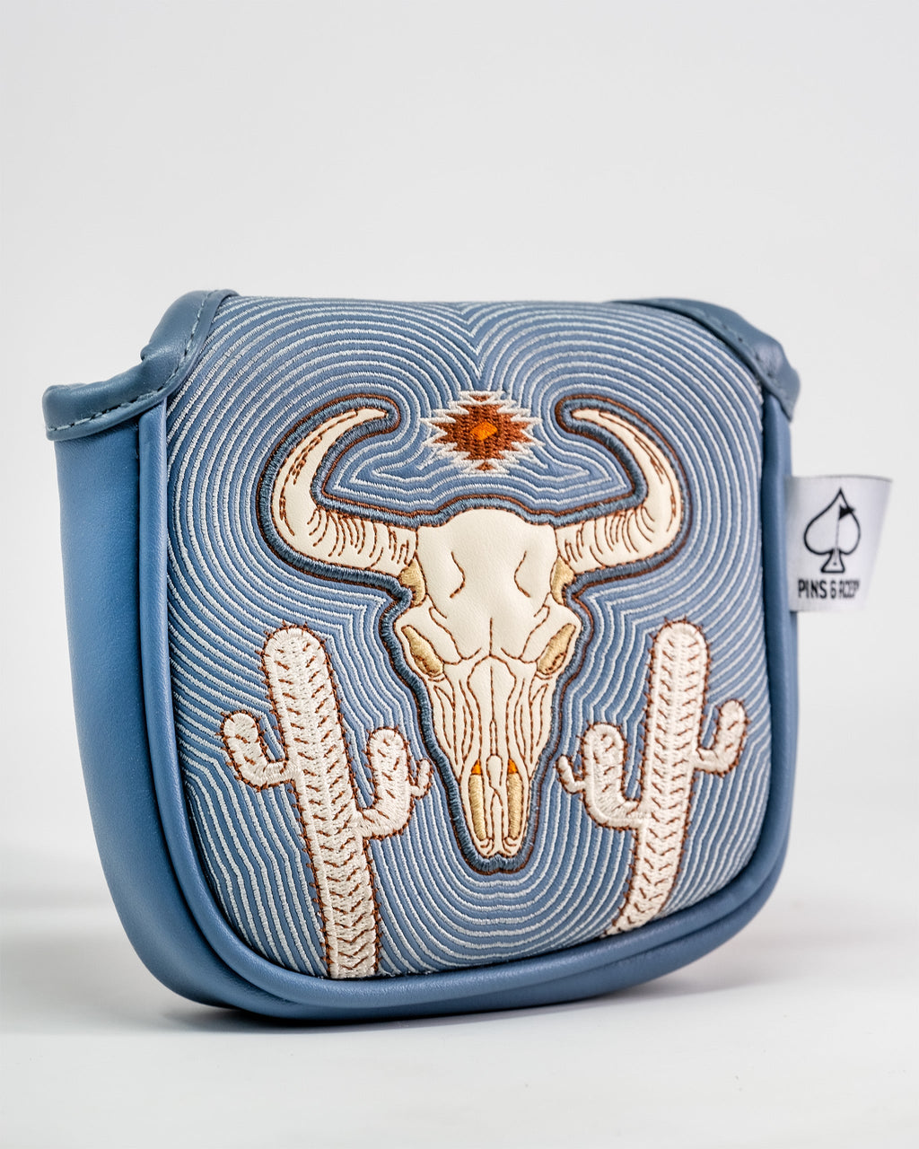 Pins and Aces Western Aesthetic - Mallet Putter Cover — color detail