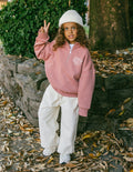 Elevated Faith What a Friend in Jesus Kids Half-Zip — main product shot