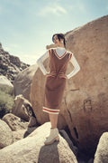 SWEATER VEST DRESS