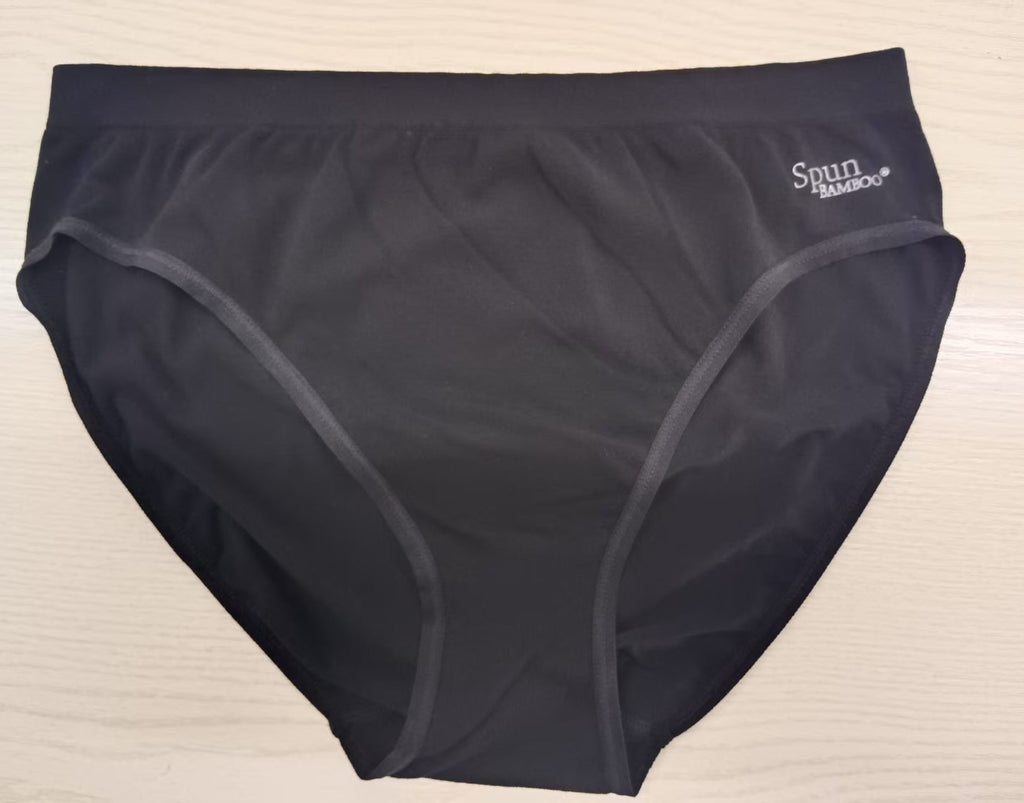 Spun Bamboo New Women's Bamboo/Cotton High Leg Brief Style Underwear — in-use photo