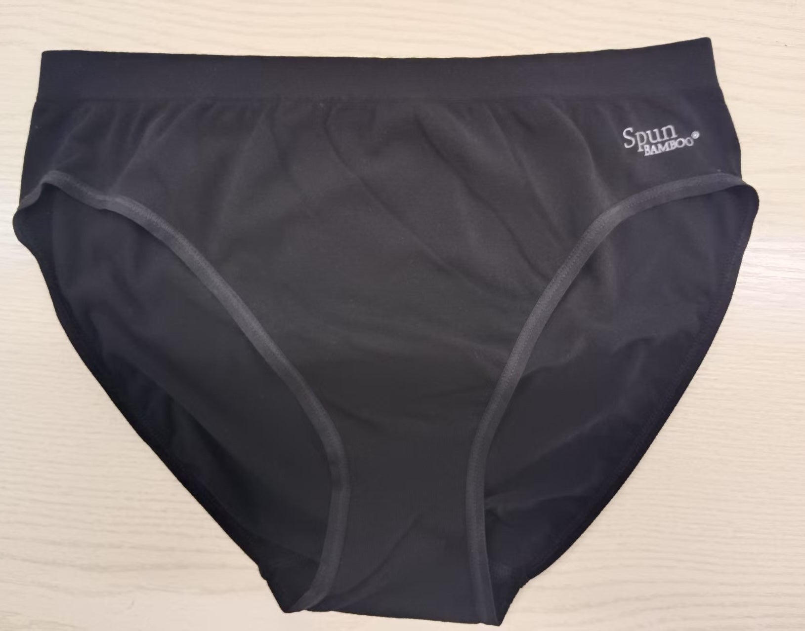 Spun Bamboo New Women's Bamboo/Cotton High Leg Brief Style Underwear — in-use photo