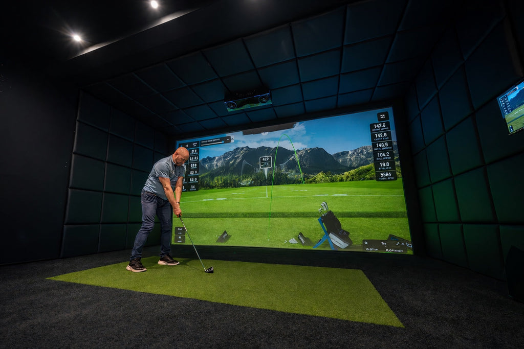 GolfBays Pro+ Golf Simulator Impact Screen – GolfbaysUSA, view 3