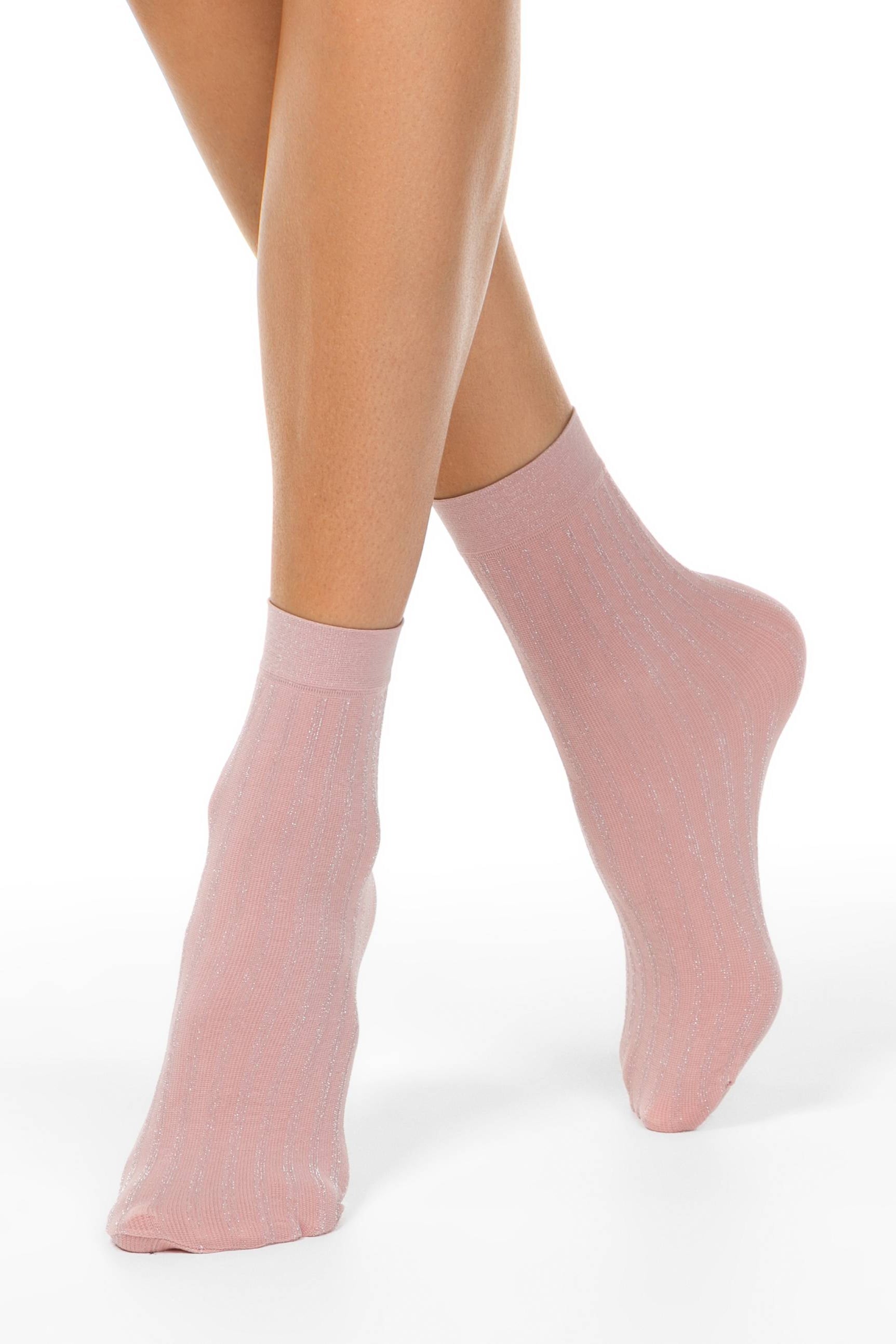 TheRanok.com Socks Conte Fantasy - Lurex Stripe — main product shot