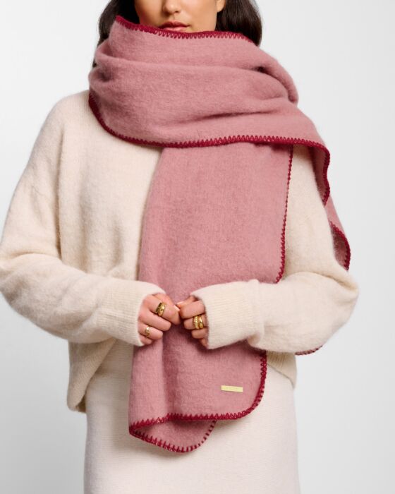 KADOU BOUTIQUE Whipstitch Scarf — main product shot