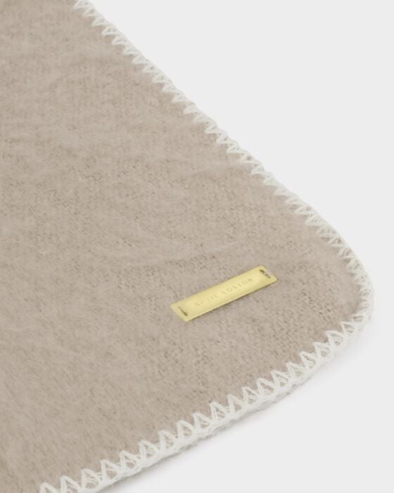 KADOU BOUTIQUE Whipstitch Scarf — back view
