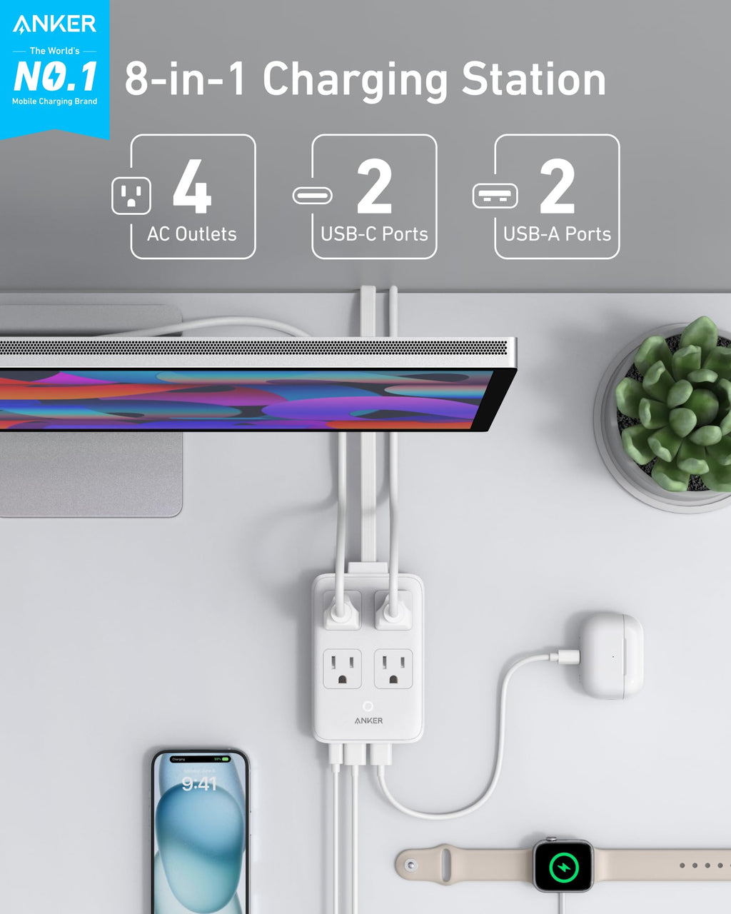 Anker Charging Station (8-in-1, 20W), view 6