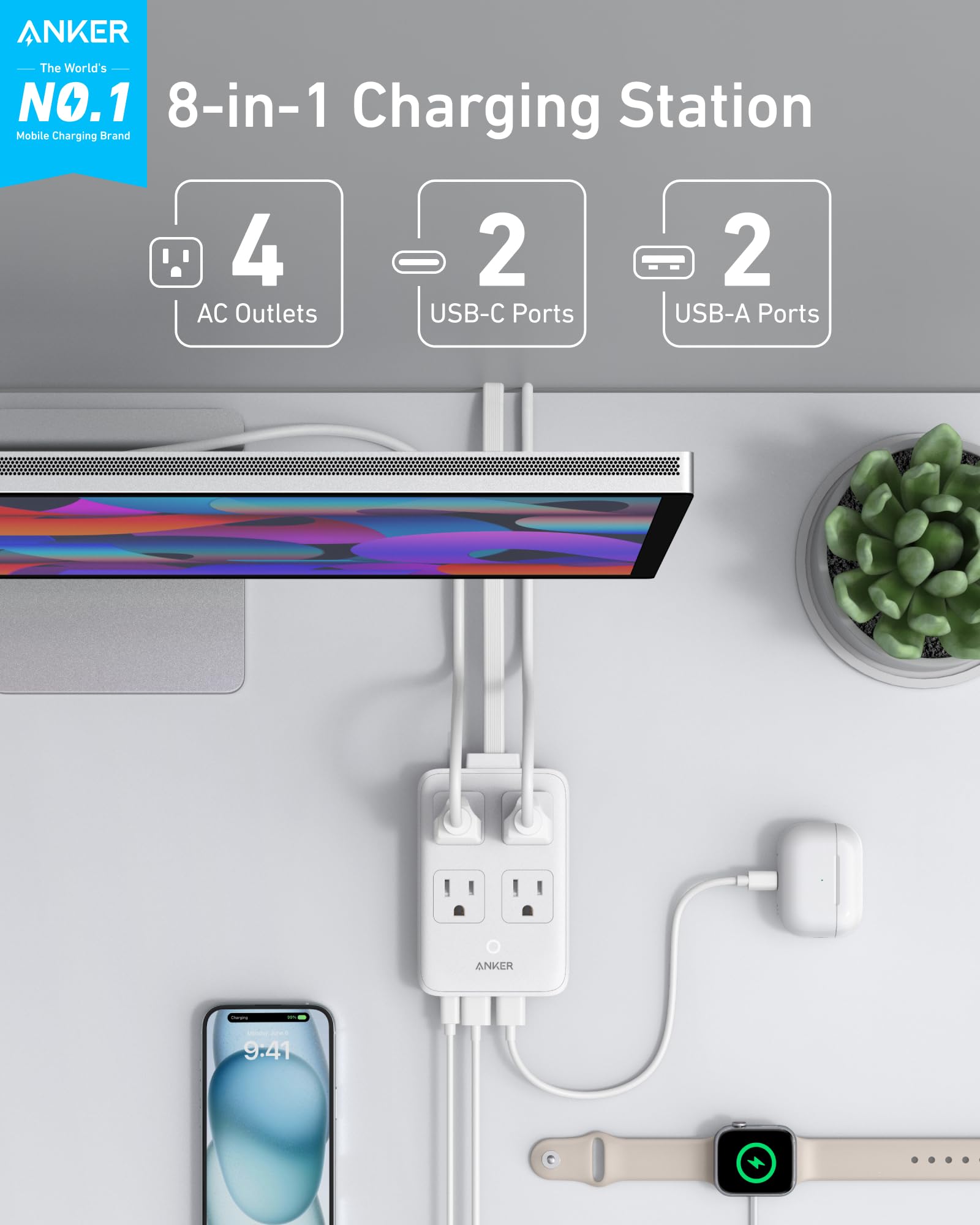 Anker Charging Station (8-in-1, 20W), view 6