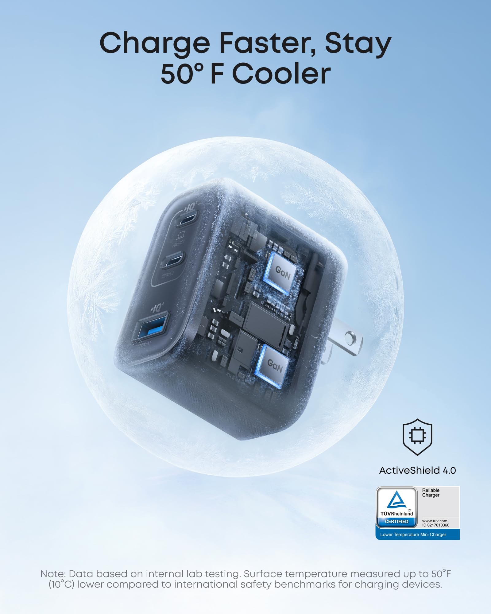 Anker Nano Charger (70W, 3 Ports), view 10