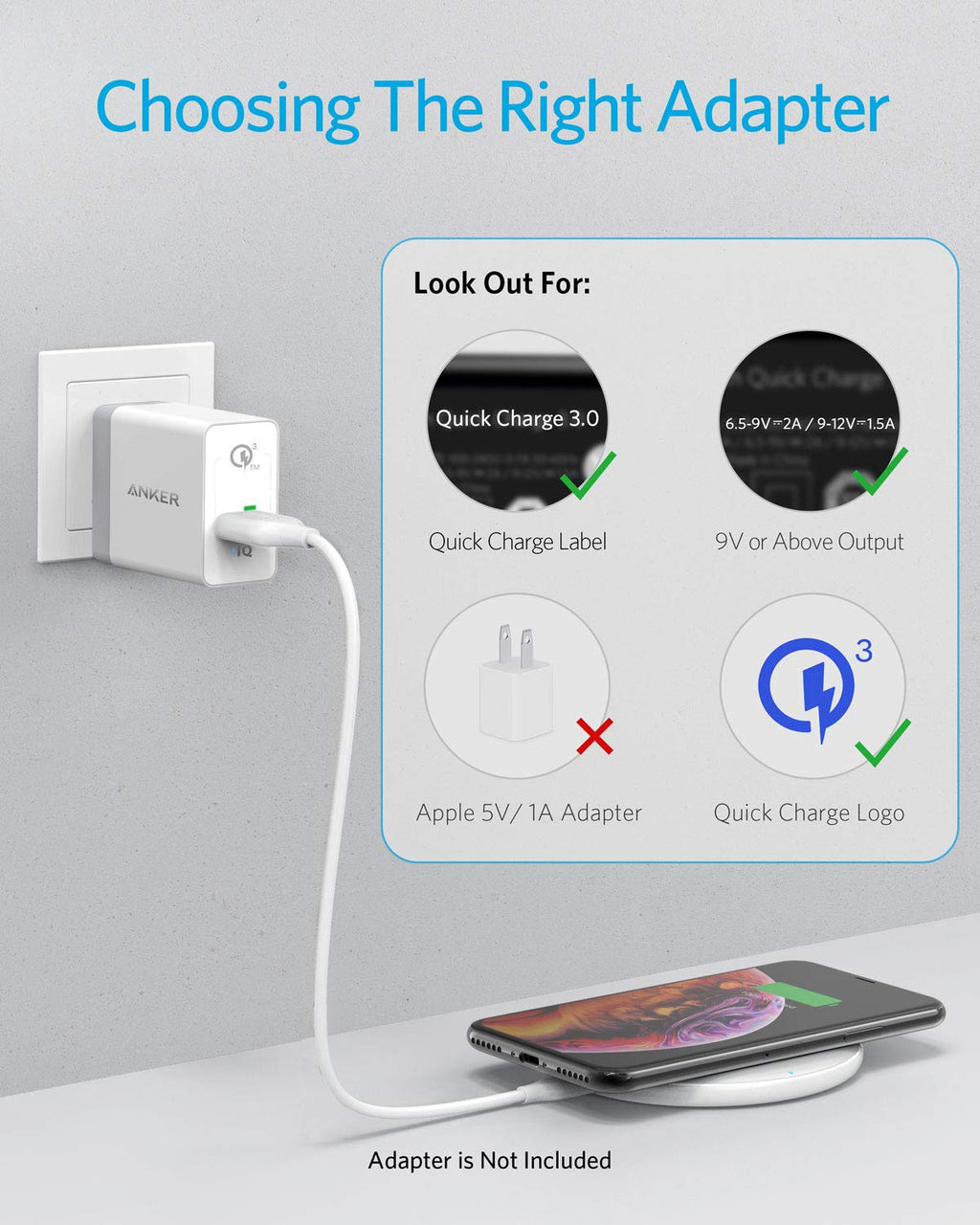Anker <b>313</b> Wireless Charger (Pad), view 18