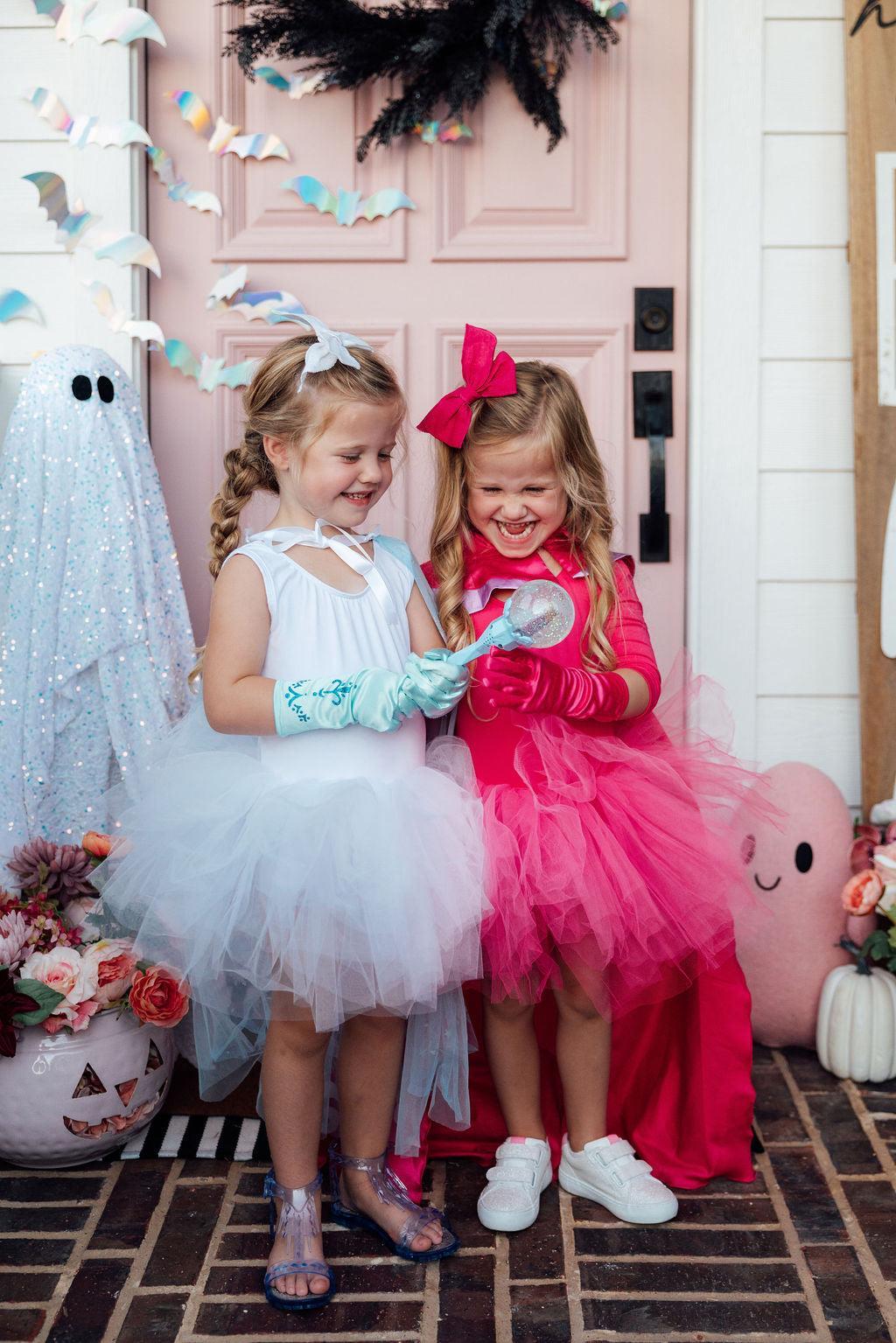 Mila & Rose ® White Tank Tutu Leotard — detail close-up
