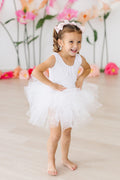 Mila & Rose ® White Tank Tutu Leotard — main product shot