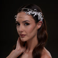 White Floral Bridal Hair Band – Bridal Port