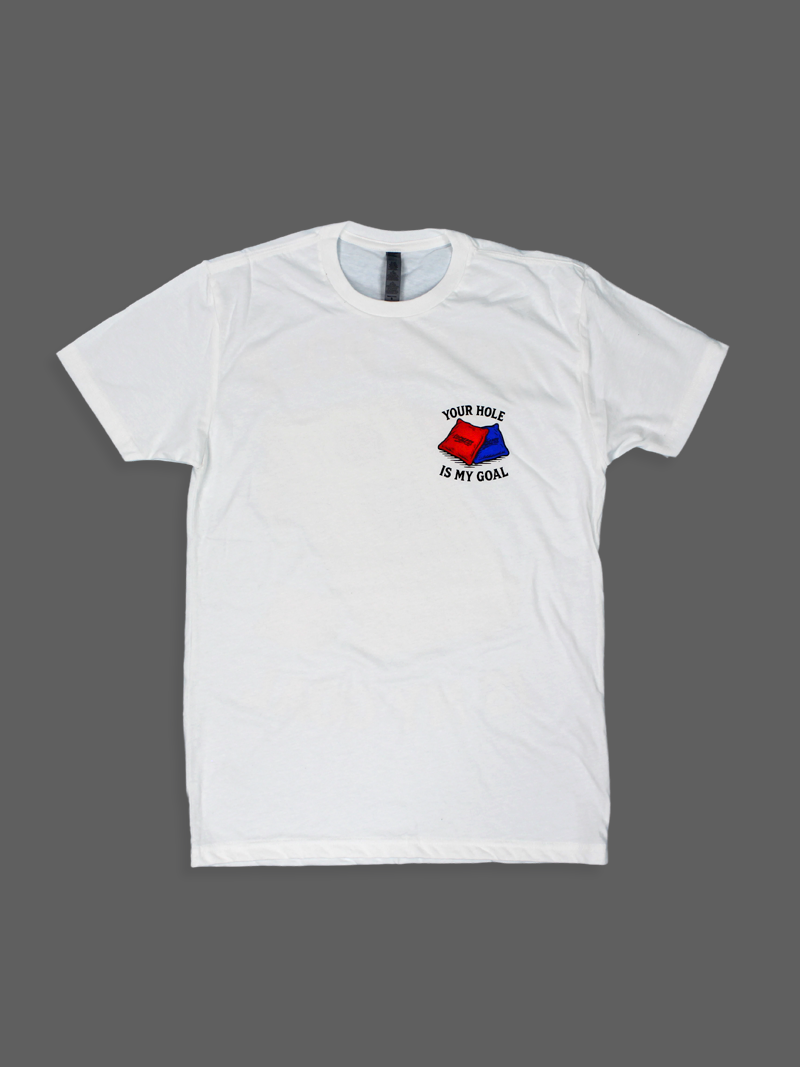 Luckless Outfitters Your Hole is My Goal Tee — side view