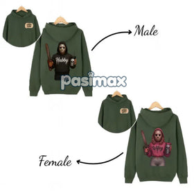 Wifey & Hubby Jason Hoodie