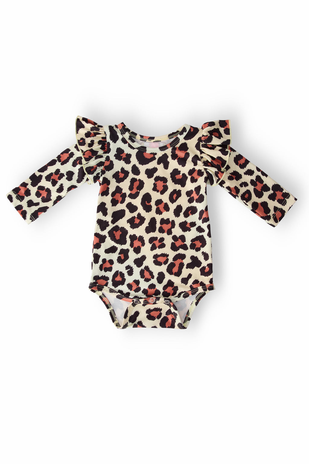 Mila & Rose ® Wild One L/S Flutter Bodysuit — main product shot