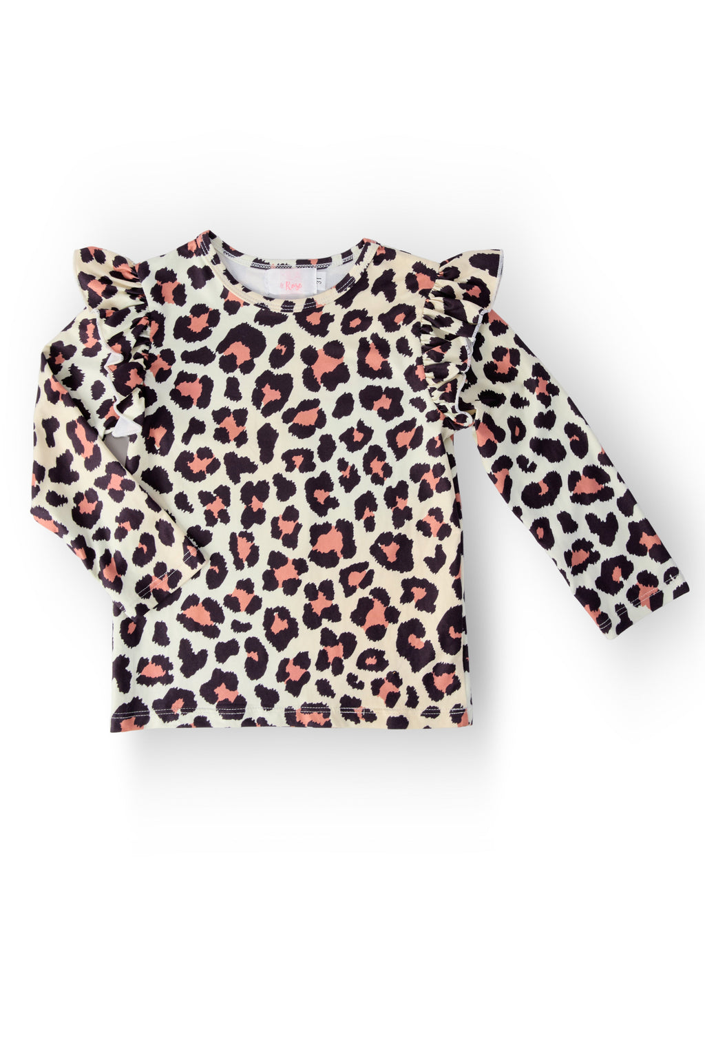Mila & Rose ® Wild One L/S Ruffle Tee — main product shot