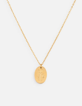 Wildflower Oval Link Necklace