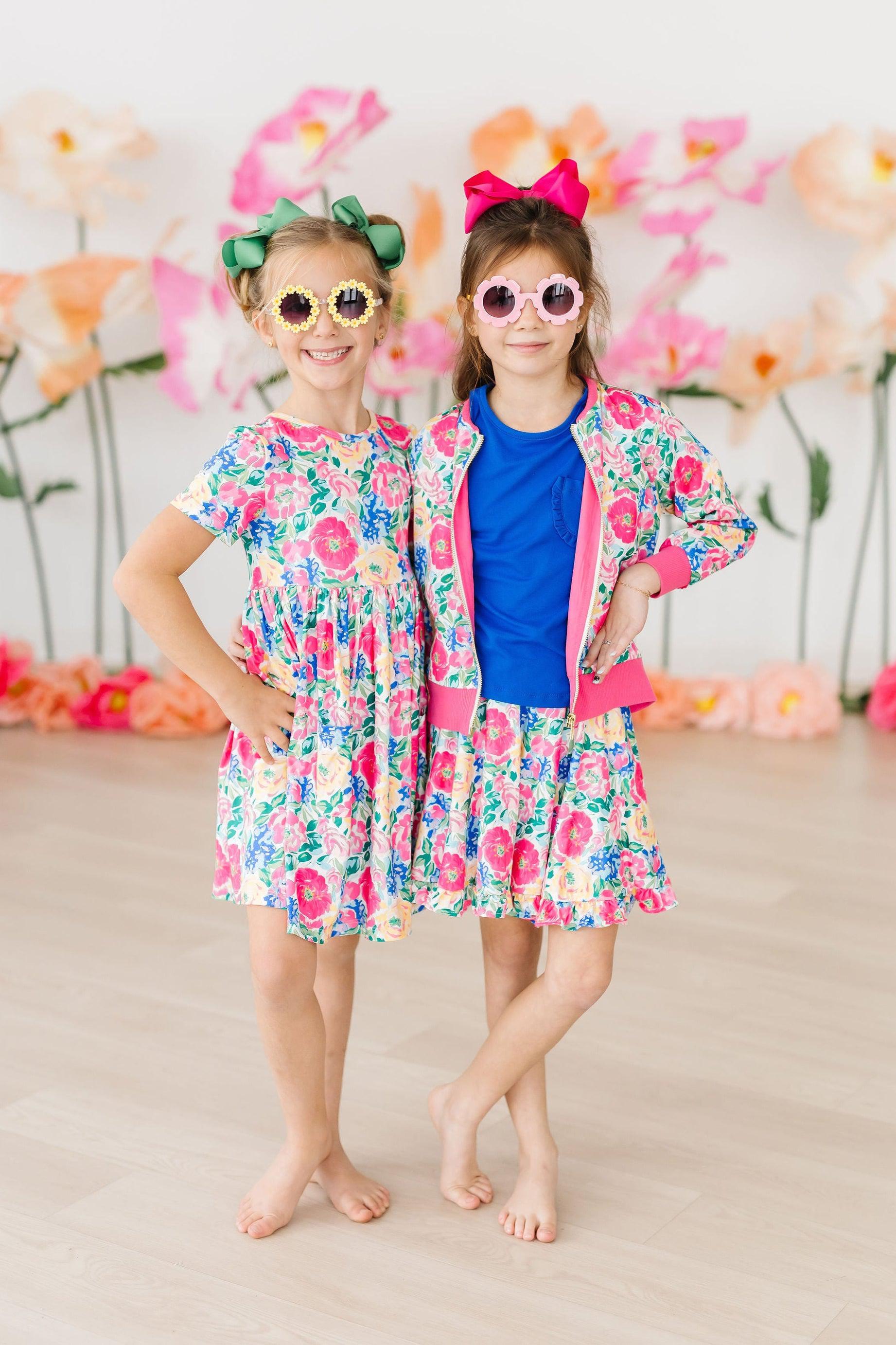 Mila & Rose ® Wildflower Wishes Ruffle Twirl Skort — lifestyle context