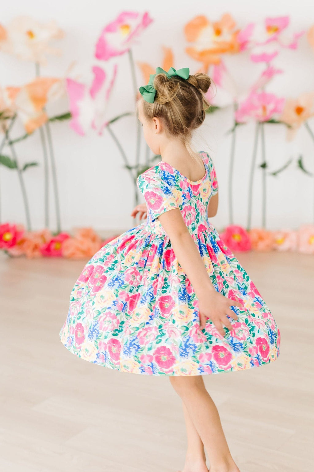 Mila & Rose ® Wildflower Wishes S/S Pocket Twirl Dress — alternative angle