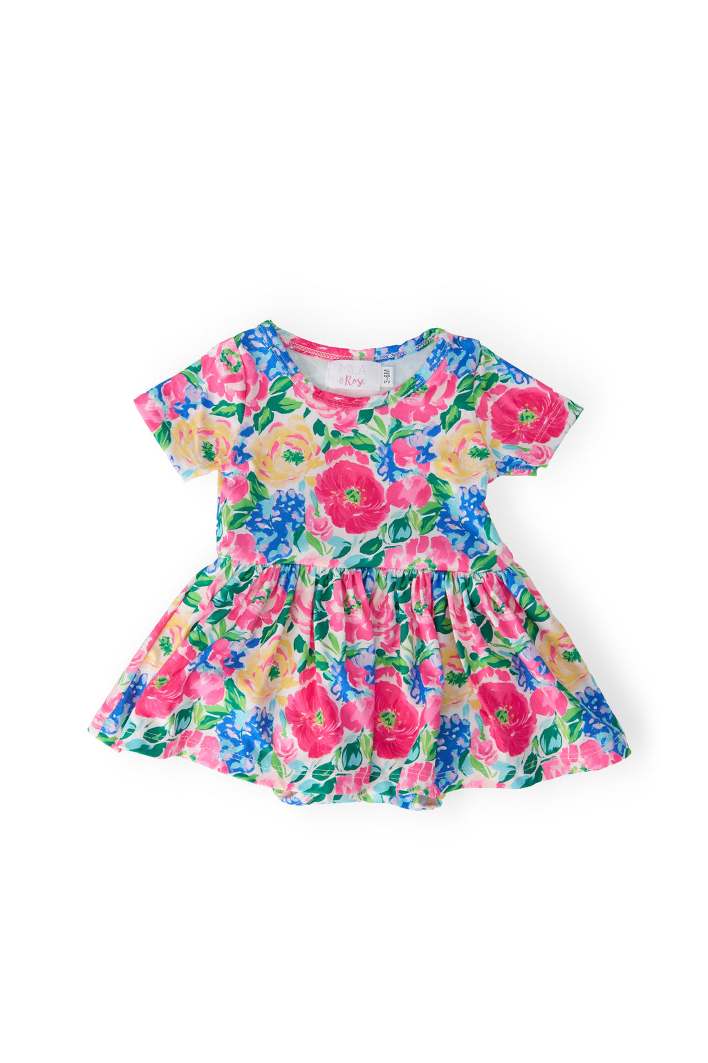 Mila & Rose ® Wildflower Wishes S/S Twirl Bodysuit — main product shot