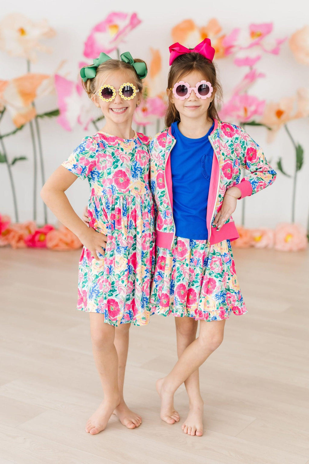 Mila & Rose ® Wildflower Wishes Satin Jacket — alternative angle