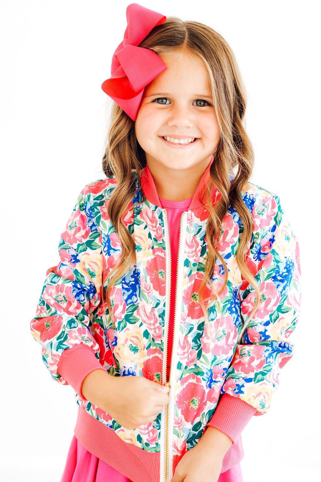 Mila & Rose ® Wildflower Wishes Satin Jacket — main product shot