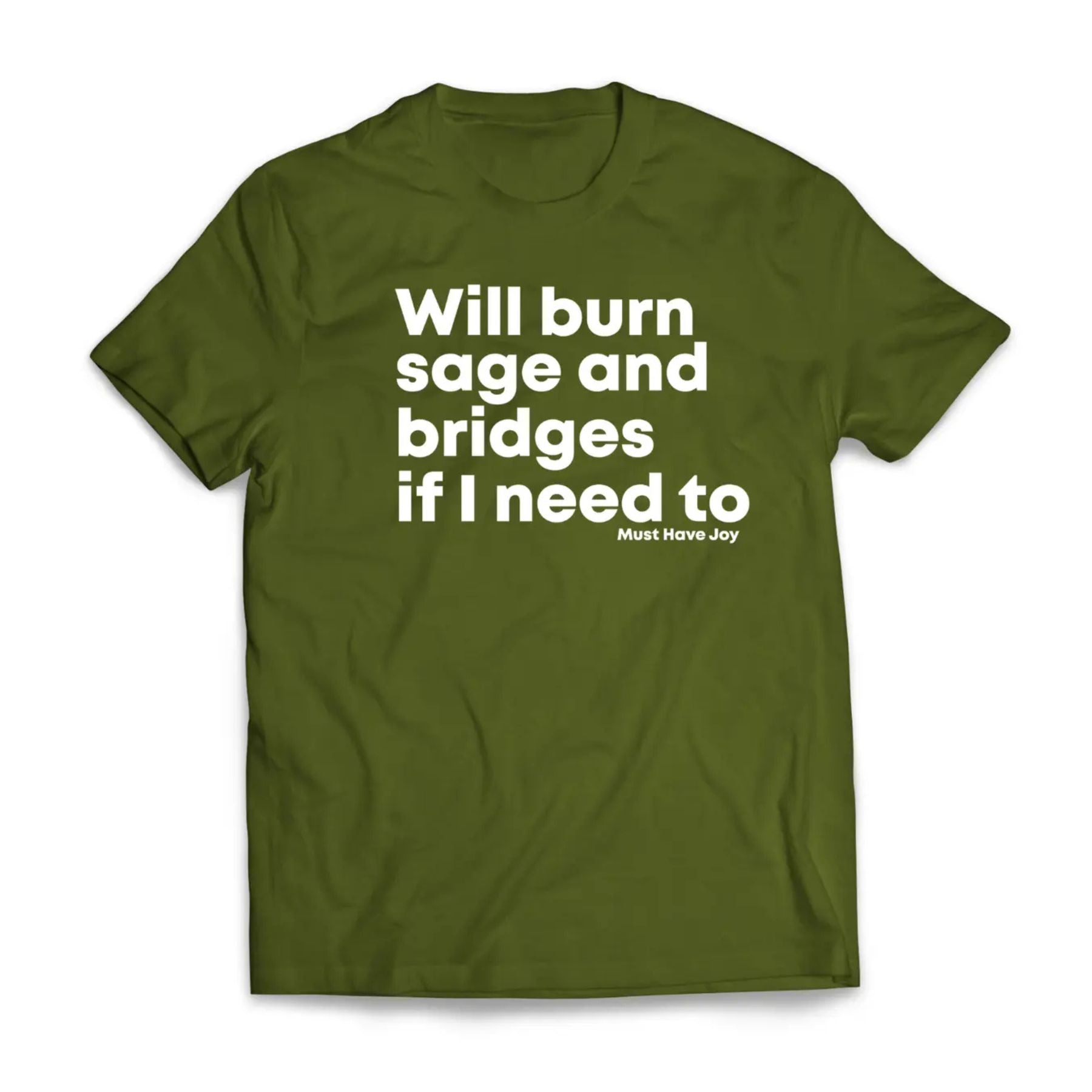 Pasimax "Will Burn Sage and Bridges" T-Shirt — main product shot