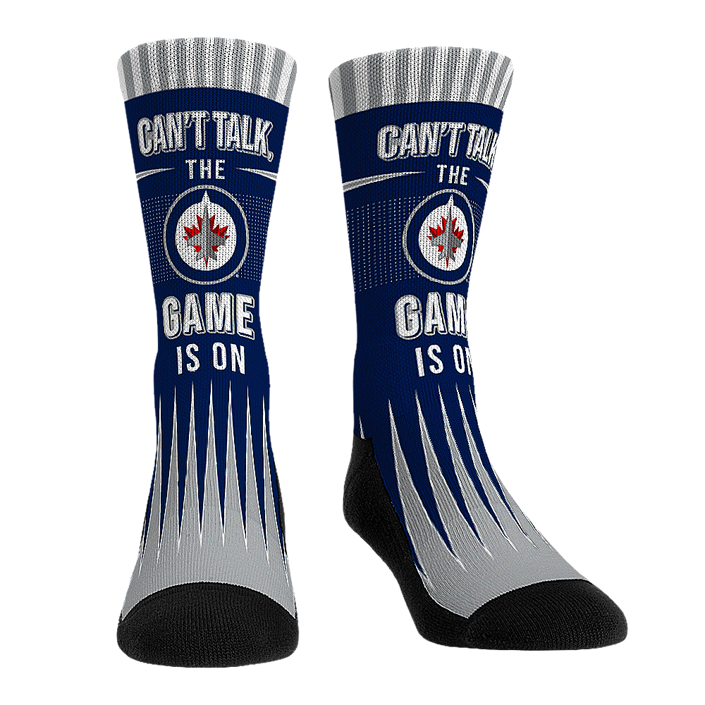 Rock 'Em Socks Rock 'Em Socks Winnipeg Jets - Can't Talk — main product shot