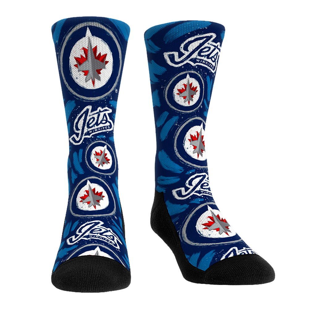 Rock 'Em Socks Rock 'Em Socks Winnipeg Jets - Logo Paint — main product shot
