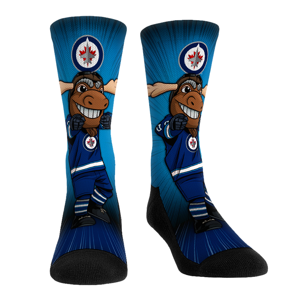 Rock 'Em Socks Rock 'Em Socks Winnipeg Jets - Mascot Pump Up! — main product shot