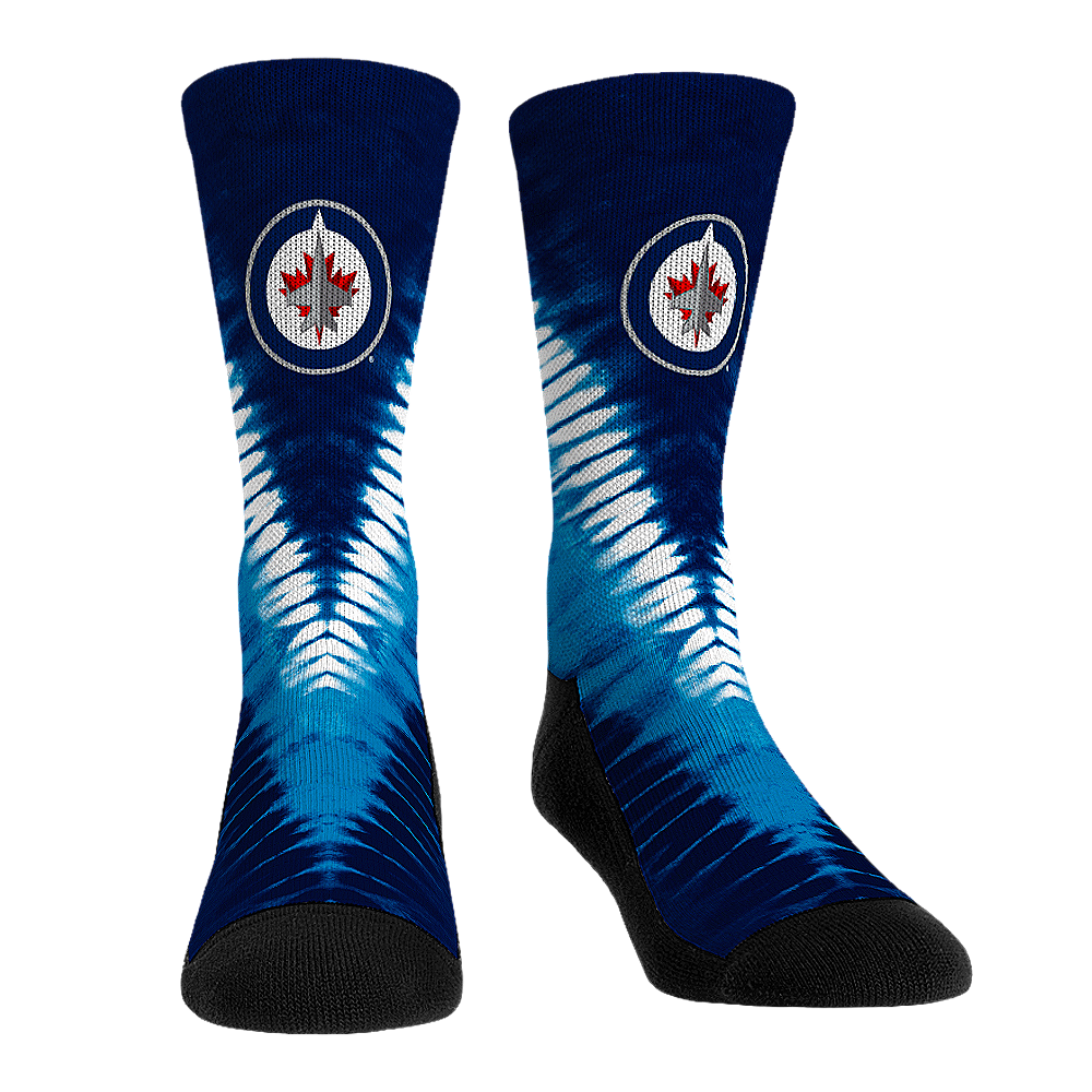 Rock 'Em Socks Rock 'Em Socks Winnipeg Jets - V Shape Tie Dye — main product shot