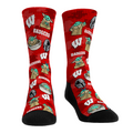 Rock 'Em Socks Rock 'Em Socks Wisconsin Badgers - Star Wars  - Grogu All-Over — main product shot