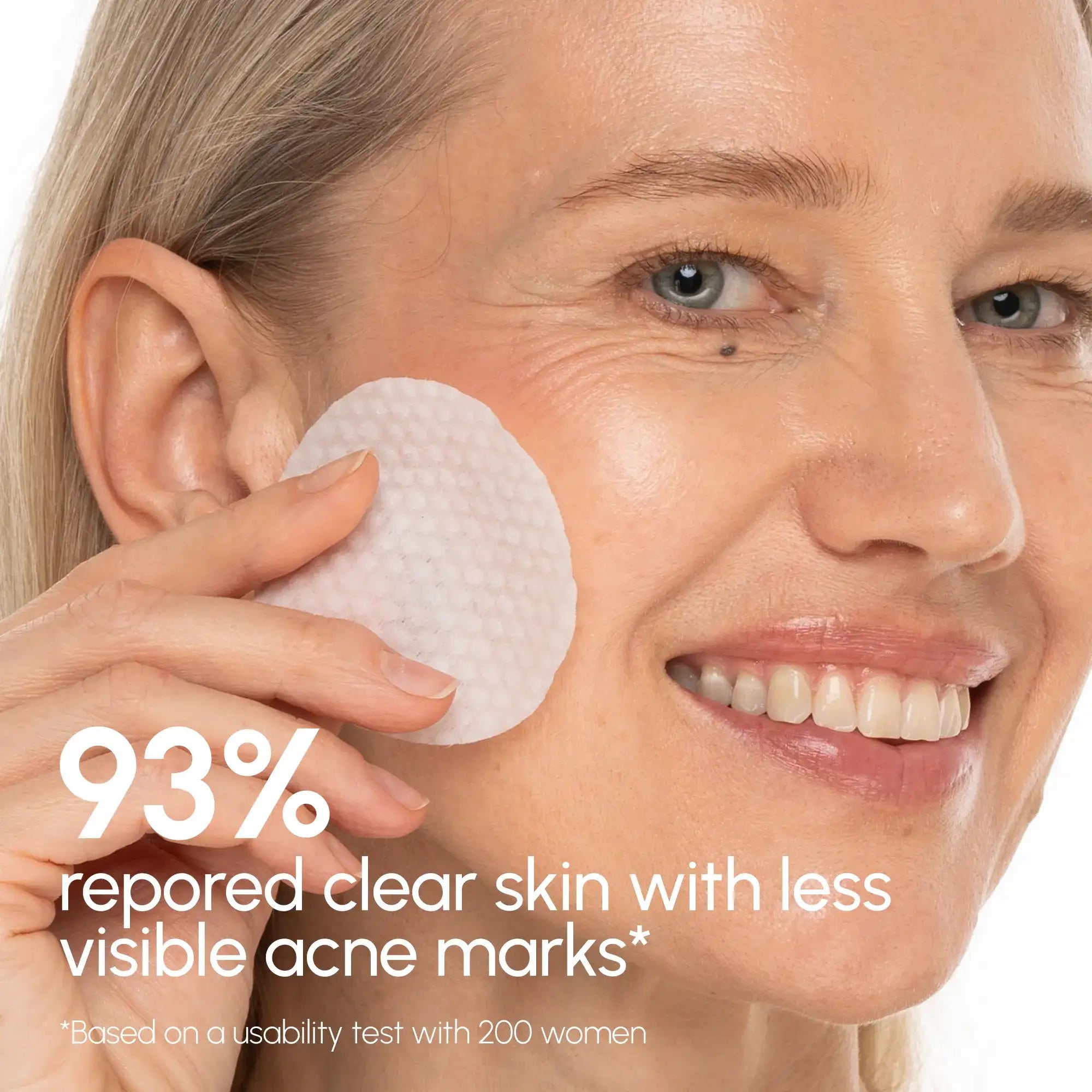 Maree Witch Hazel Clearing Pads — detail close-up