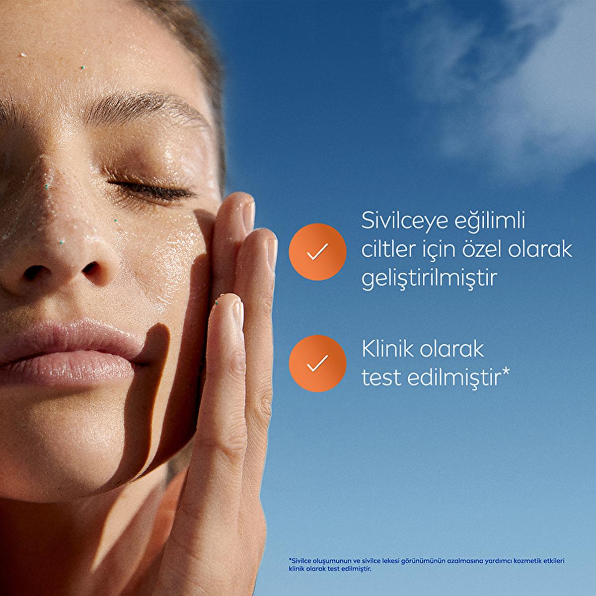 Nivea Derma Skin Clear Acne Fighting Face Peeling - Deep Cleansing, Exfoliant for Acne Prone Skin