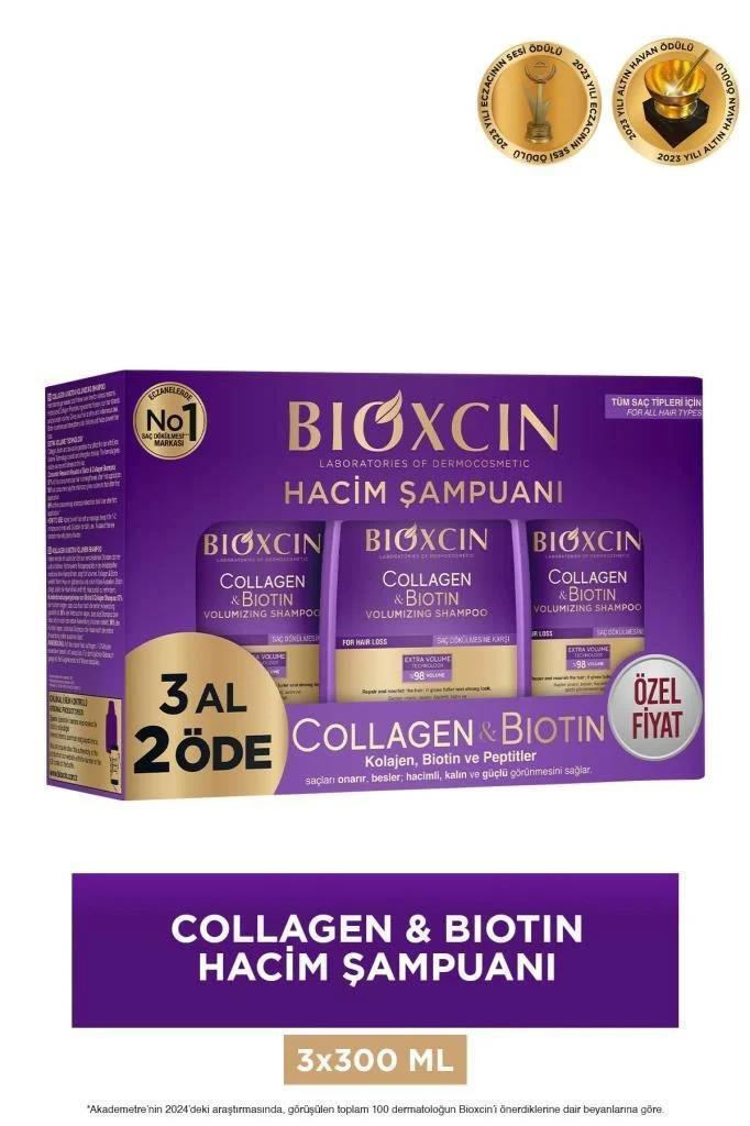 Bioxcin Collagen Biotin Shampoo - Volume Boosting | 300ml