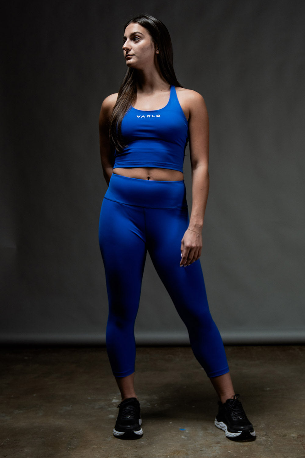Varlo Women's SOHO  3/4 Leggings (Neo Blue) — detail shot 10