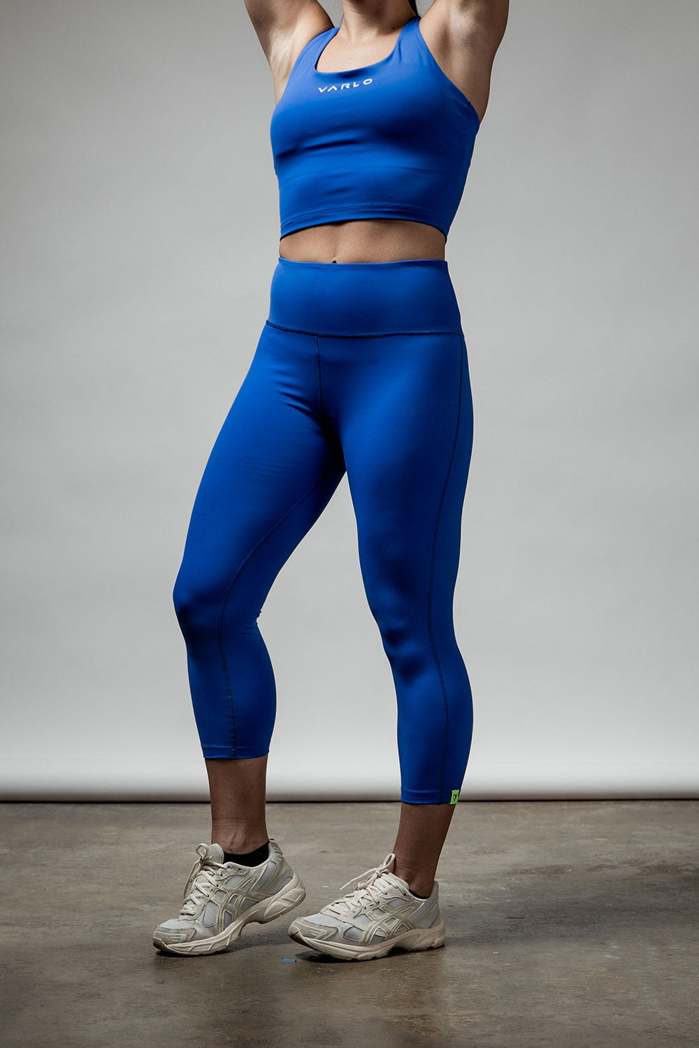 Varlo Women's SOHO  3/4 Leggings (Neo Blue) — leggings category context