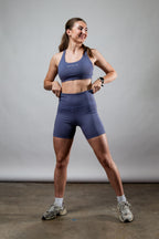 Women's SOHO Cross Back Sports Bra (Lilac Mist)