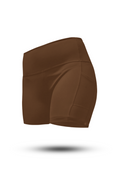 Varlo Women's SOHO Fitness Shorts 5" (City Mocha) — main product shot