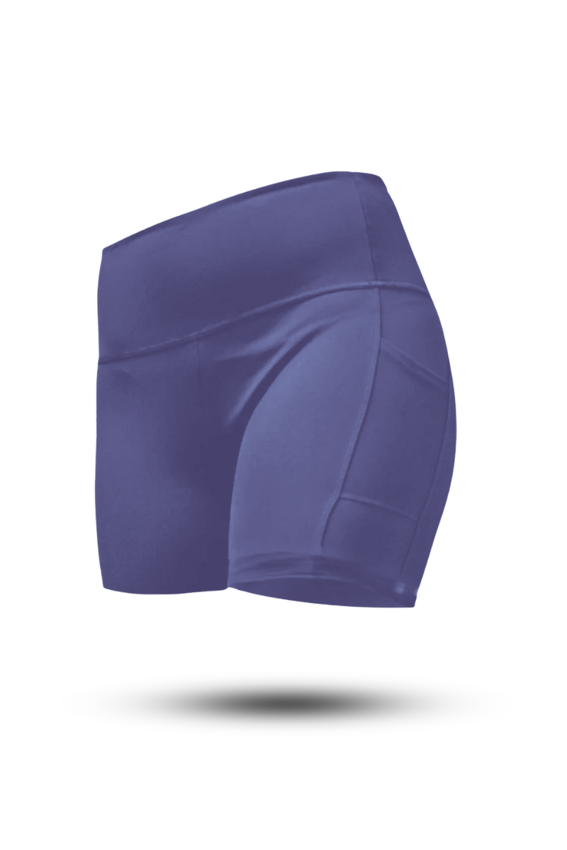 Varlo Women's SOHO Fitness Shorts 5" (Lilac Mist) — main product shot