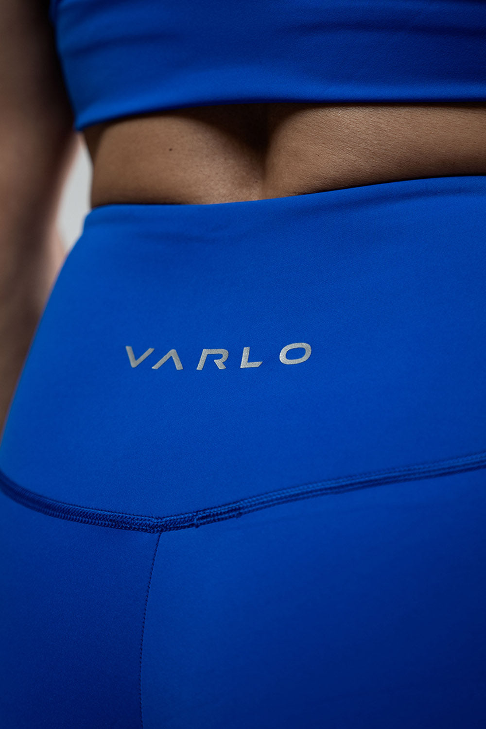 Varlo Women's SOHO Fitness Shorts 5" (Neo Blue) — side view