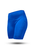 Varlo Women's SOHO Fitness Shorts 8" (Neo Blue) — main product shot