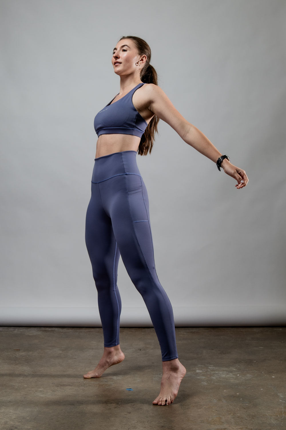 Varlo Women's SOHO Full Length High Waist Leggings (Lilac Mist) — packaging