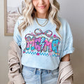 Women’s Artistic Pattern T-Shirt – Elegant Mother’s Day Birthday Gift Idea, Premium 100% Cotton Floral Chic Graphic Top, Soft Lived-In Heavyweight Stylish Mom Shirt, Made in USA