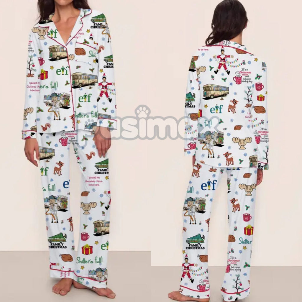 Pasimax Women's Christmas Pajama Set — main product shot
